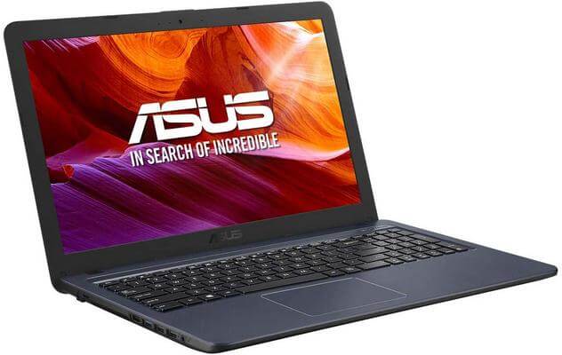 Ноутбук Asus K543 не работает от батареи